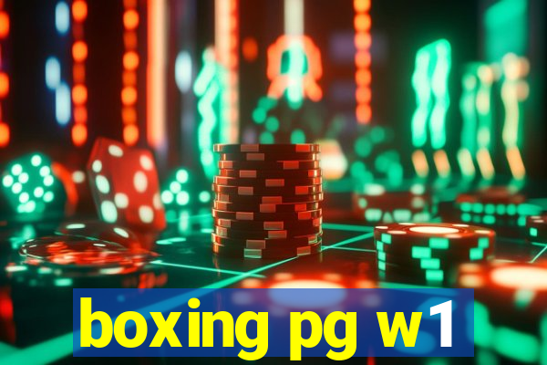 boxing pg w1
